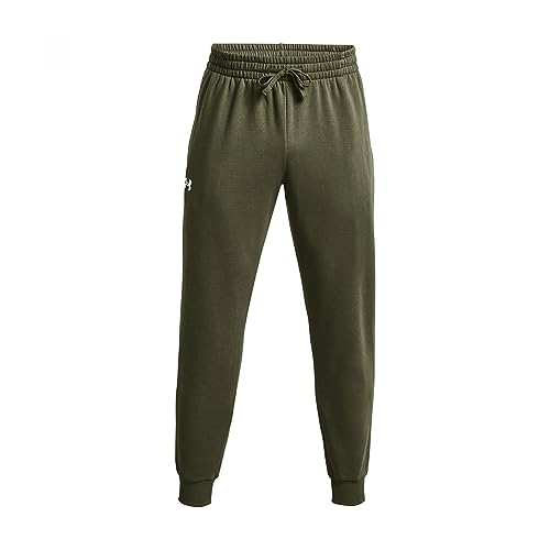 Under Armour Rival Fleece-Jogginghose für Herren, (390) Altes Marinegrün/Weiß, 2XL, Lang von Under Armour