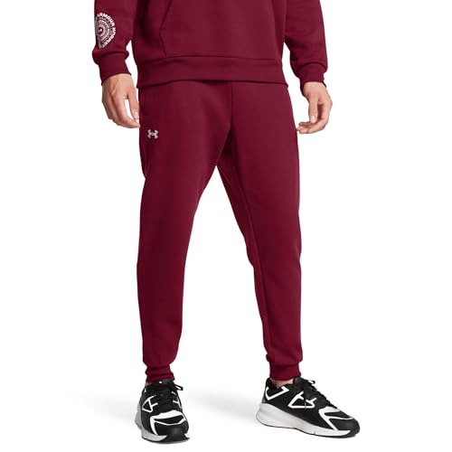 Under Armour - - Rival Fleece-Jogginghose für Herren, Kolorit Cardinal (625), Größe: L x Regular von Under Armour