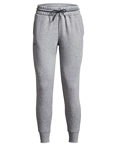 Under Armour Rival Fleece Mesh Jogginghose Damen grau/schwarz, L von Under Armour