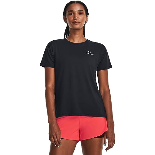 Under Armour Rush Energy Trainingsshirt Damen schwarz, S von Under Armour