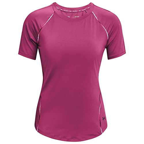 Under Armour Rush Scallop Trainingsshirt Damen Altrosa, M von Under Armour