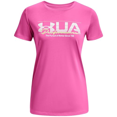 Under Armour Sportliches Trainingsshirt für Damen, Rosa, L von Under Armour