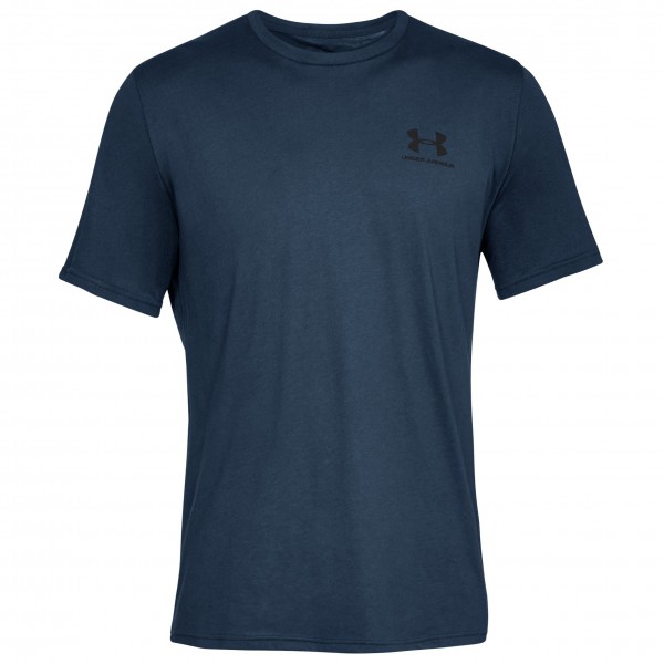 Under Armour - Sportstyle Left Chest S/S - Funktionsshirt Gr XL - Regular blau von Under Armour