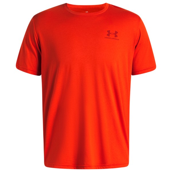 Under Armour - Sportstyle Left Chest S/S - Funktionsshirt Gr XL - Regular rot von Under Armour