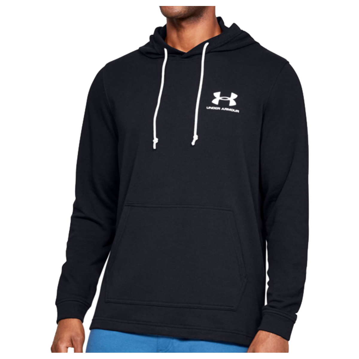 Under Armour Sportstyle Terry Hoodie Herren Hoodie Sweatshirt schwarz von Under Armour