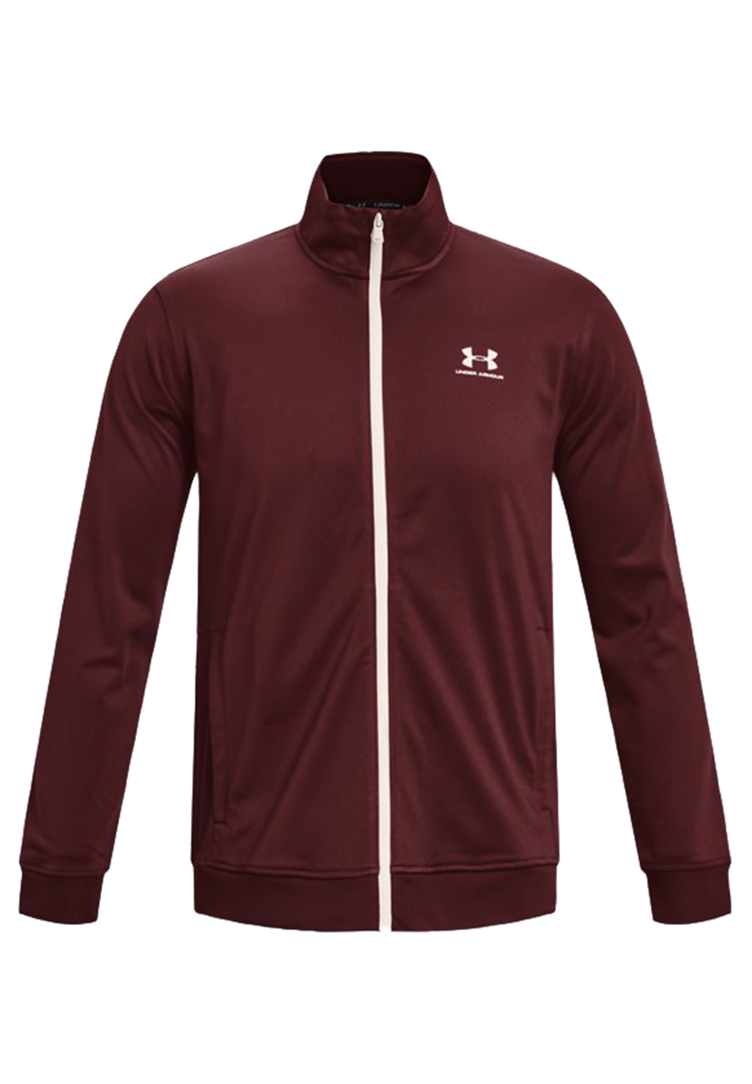 Under Armour Sportstyle Tricot Jacket Full Zip Herren Trainingsjacke 1329293 rot von Under Armour