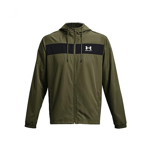 Under Armour Herren Ua Sportstyle Windbreaker Jacket Sweatshirt, grün, M von Under Armour