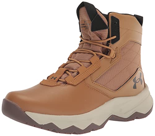 Under Armour Stellar G2 Herren Schnürstiefel, Militär- und Taktische Stiefel, 15,2 cm, (200) Utility Hellbraun/Summit Weiß/Schwarz, 11 von Under Armour