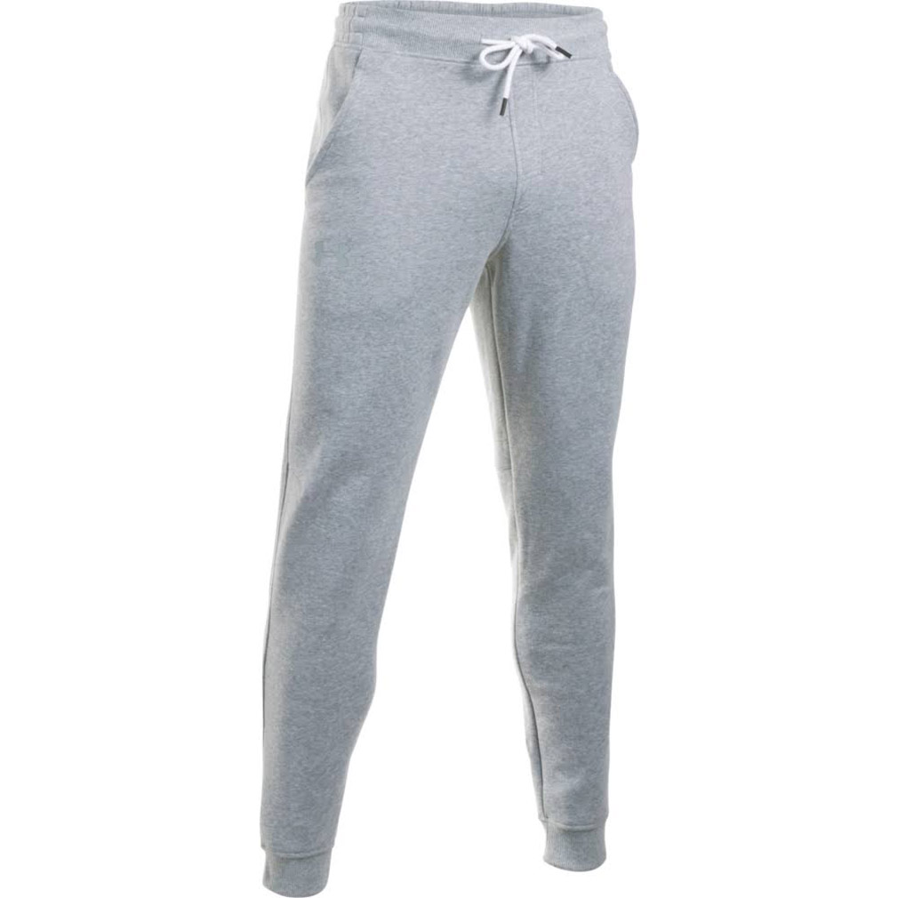 Under Armour Storm Rival Cotton Jogger Herren Fitness Hose Sporthose grau von Under Armour