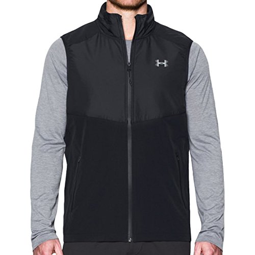 Under Armour Storm Woven Insulated Vest - Black, Reflective, Größe #:SM von Under Armour