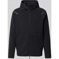 Under Armour Sweatjacke mit Zweiwege-Reißverschluss Modell 'Unstoppable' in Black, Größe L von Under Armour