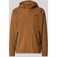 Under Armour Sweatjacke mit Zweiwege-Reißverschluss in Cognac, Größe M Under Armour Sweatjacke mit Zweiwege-Reißverschluss in Cognac, Größe M von Under Armour