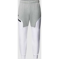 Under Armour Sweatpants in Two-Tone-Machart Modell 'Unstoppable' in Hellgrau, Größe XXL von Under Armour