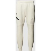 Under Armour Sweatpants mit merzerisiertem Baumwoll-Anteil in Offwhite, Größe L von Under Armour