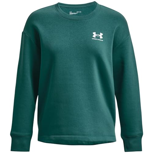 Under Armour T-Shirts/Tanks Damen Shirt Rival Fleece Oversize Crew 722 Coastal Teal S von Under Armour