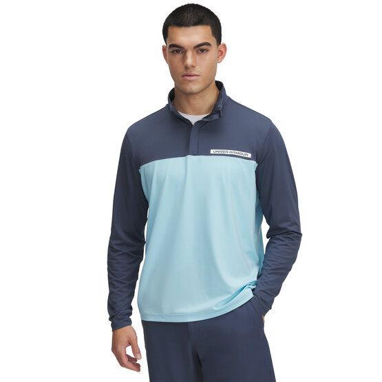 Under Armour T2G 1/4 Zip Stretch Midlayer hellblau von Under Armour