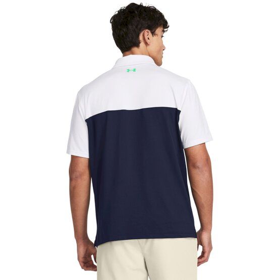 Under Armour T2G Color Block Halbarm Polo navy von Under Armour