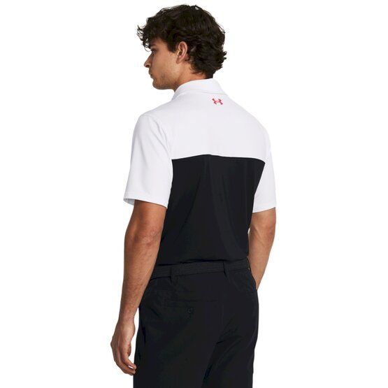 Under Armour T2G Color Block Halbarm Polo schwarz von Under Armour