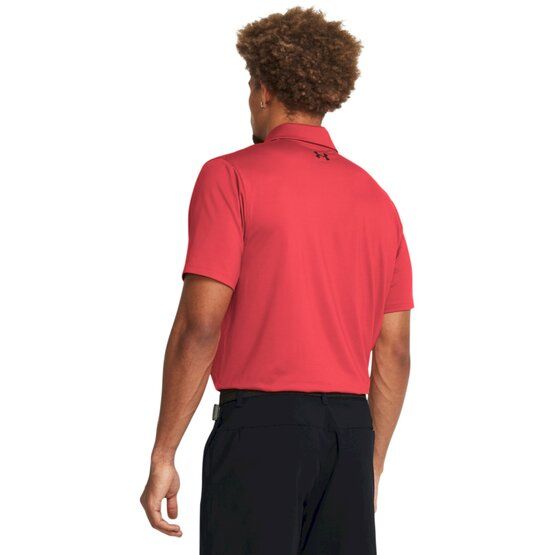 Under Armour T2G Halbarm Polo rot von Under Armour