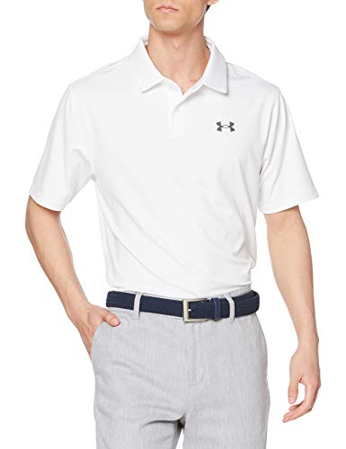 Under Armour T2G Herren Golf-Poloshirt, Blanco, M von Under Armour