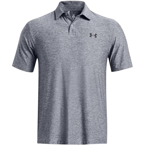 Under Armour T2G Herren-Poloshirt, Stahl/Schwarz (035), L von Under Armour