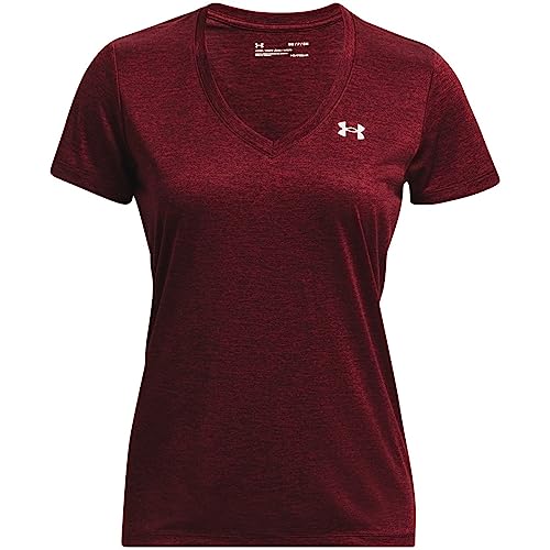 Under Armour Damen Women's Ua Tech Twist V-Neck T-Shirt, bunt, S von Under Armour