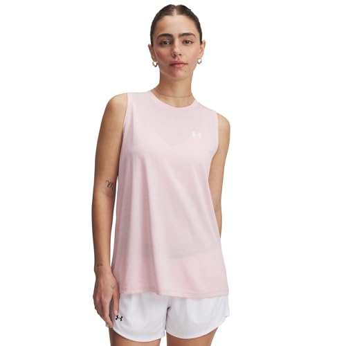 Under Armour TECH Tank Twist Prime PINK - M von Under Armour