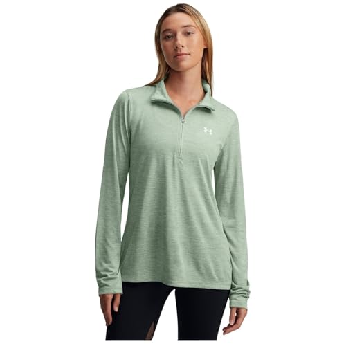 Under Armour Tech 1/2 Zip- Twist-Grn Damen Longsleeve grün XS von Under Armour