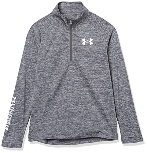 Under Armour Tech Big Logo Longsleeve Kinder grau, YMD von Under Armour