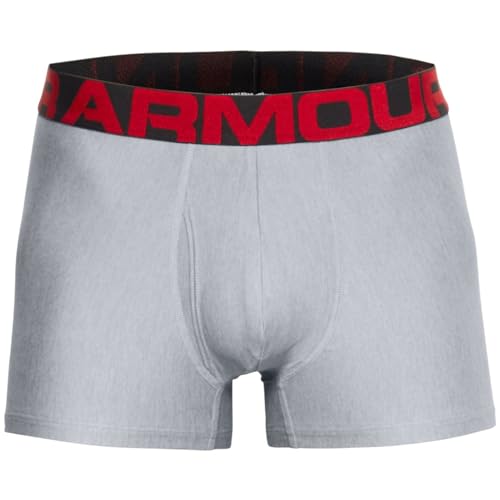 Under Armour Herren Multi-Pack Performance Tech Boxerjock Brief, 3" Inseam, All-Day Comfort & Soft Unterwäsche, Mod Grey Light, 4XL Under Armour Herren Multi-Pack Performance Tech Boxerjock Brief, 3" Inseam, All-Day Comfort & Soft Unterwäsche, Mod Grey Light, 4XL von Under Armour