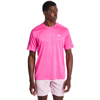 Under Armour Tech Herren T-Shirts - Rosa - Größe L - Poly Jersey von Under Armour