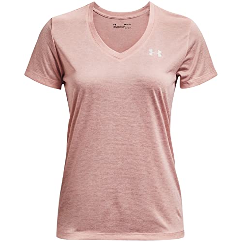 Under Armour Tech SSV Twist Trainingsshirt Damen rosa/Silber, L von Under Armour