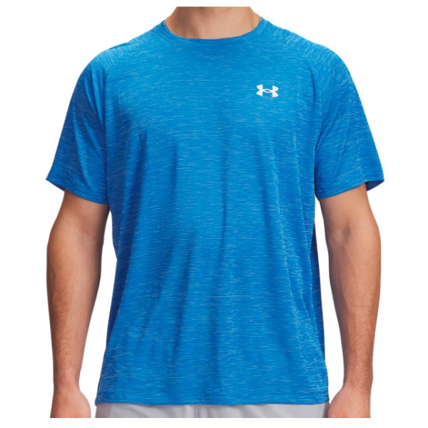 Under Armour - Tech Textured S/S - Funktionsshirt Gr L - Regular blau von Under Armour