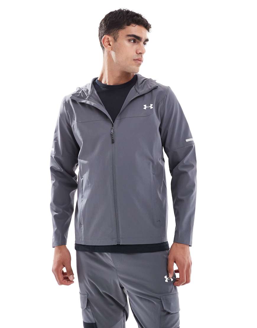 Under Armour - Tech Utility - Gewebte Jacke in Castlerock-Grau Under Armour - Tech Utility - Gewebte Jacke in Castlerock-Grau von Under Armour