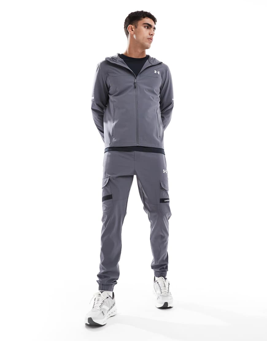 Under Armour - Tech Utility - Gewebte Jogginghose in Castlerock-Grau von Under Armour