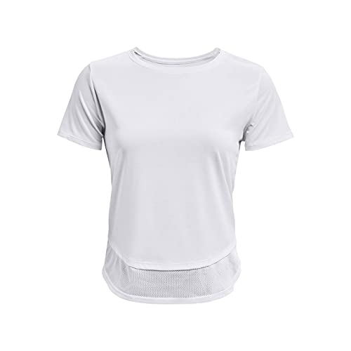 Under Armour Tech Vent Trainingsshirt Damen weiß, L von Under Armour