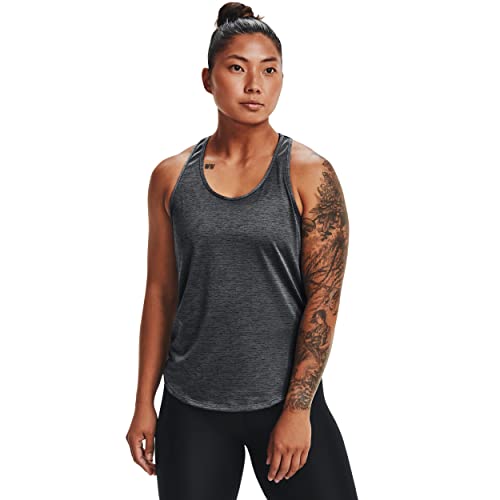 Under Armour Tech Vent Trainingstanktop Damen schwarz/weiß, M von Under Armour