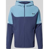Under Armour Trainingsjacke mit Eingrifftaschen in Dunkelblau, Größe XXL von Under Armour