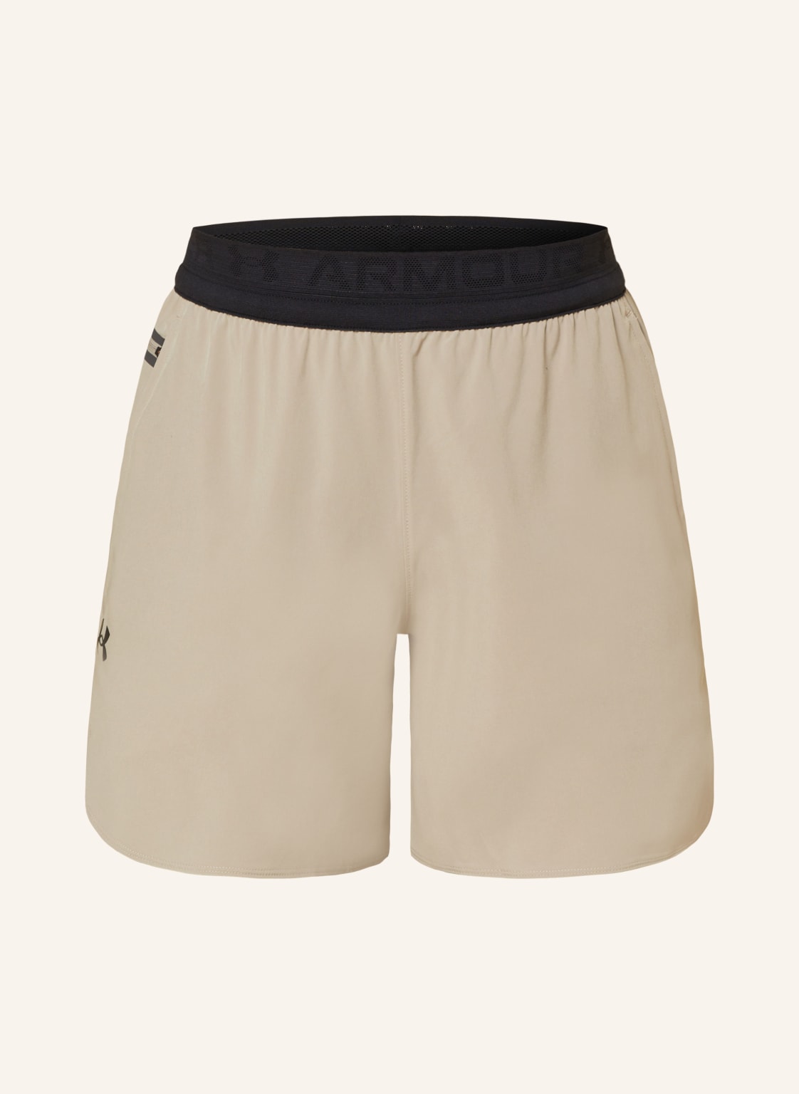 Under Armour Trainingsshorts Ua Peak beige von Under Armour