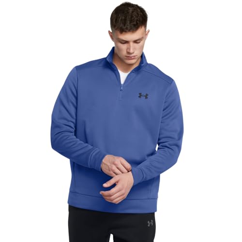 Under Armour UA Armour Fleece 1/4 Zip TECH Blue - S von Under Armour