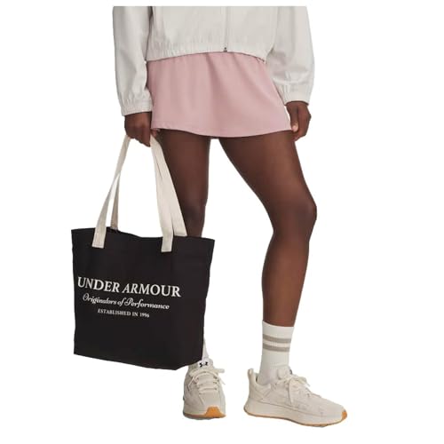 Under Armour UA Canvas-Tragetasche, OSFM Socken für Damen, Schwarz von Under Armour