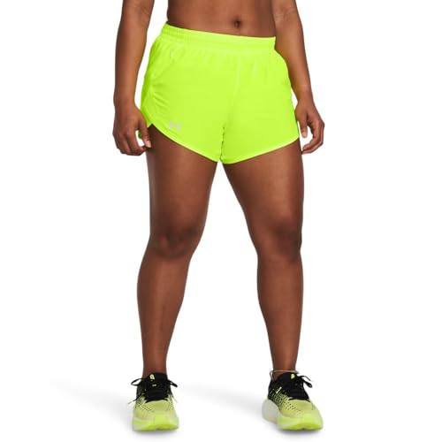 Under Armour UA Fly by Short HIGH VIS Yellow - S von Under Armour
