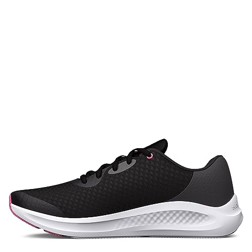 Under Armour UA GGS Charged Pursuit 3 Laufschuhe, Black/Jet Gray/White, 36 EU von Under Armour