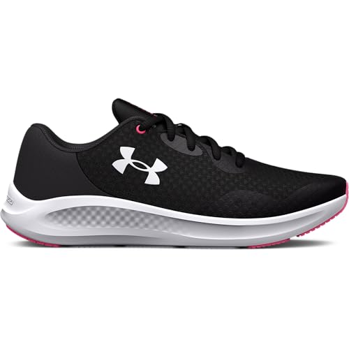 Under Armour UA GGS Charged Pursuit 3 Laufschuhe, Black/Jet Gray/White, 37.5 EU von Under Armour