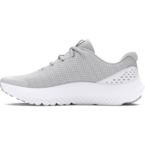 Under Armour UA GGS Surge 4 Laufschuhe, Halo Gray/White/Iridescent, 37.5 EU von Under Armour