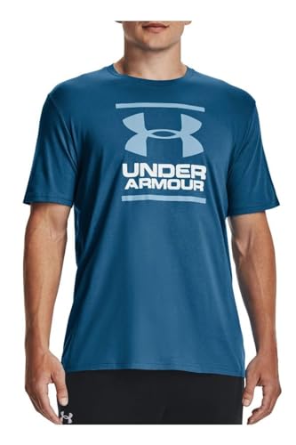 Under Armour Herren UA GL Foundation SS T T-Shirt, Blau, Blau und Weiß, S von Under Armour