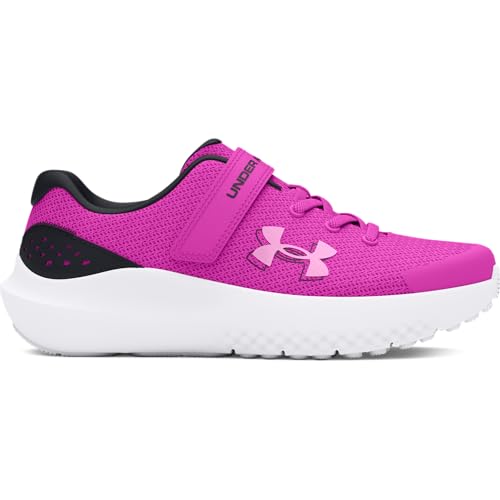 Under Armour UA GPS Surge 4 AC Laufschuhe, Vivid Magenta/Black/Stellar Pink, 30 EU von Under Armour