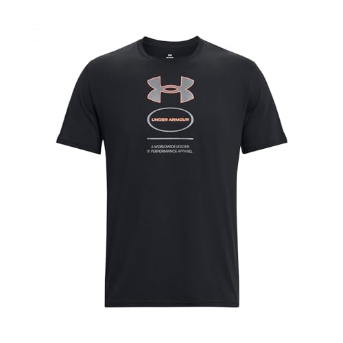 Under Armour UA M Branded Gel Stack SS Black - XXL von Under Armour