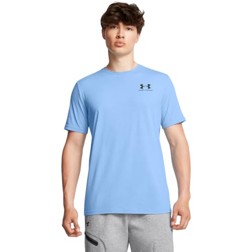 Under Armour UA M Sportstyle LC SS Horizon Blue - M von Under Armour