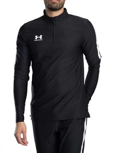 Under Armour Herren Challenger Pro 1/4 Zip Jacke, Black, L von Under Armour